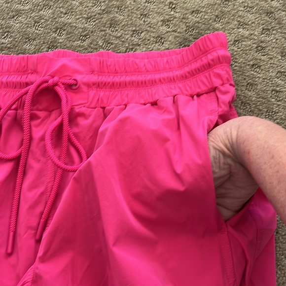 Free People Movement Pink Shorts With Pockets, Size Medium! - Picture 2 of 9